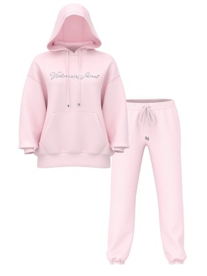 Спортивный костюм Iconic Fleece Relaxed Hoodie Jogger Pretty Blossom