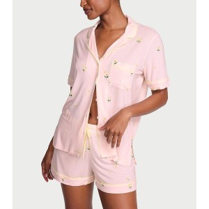 Пижама SoSoft Modal Short Pajama Set Ballet Pink Floral