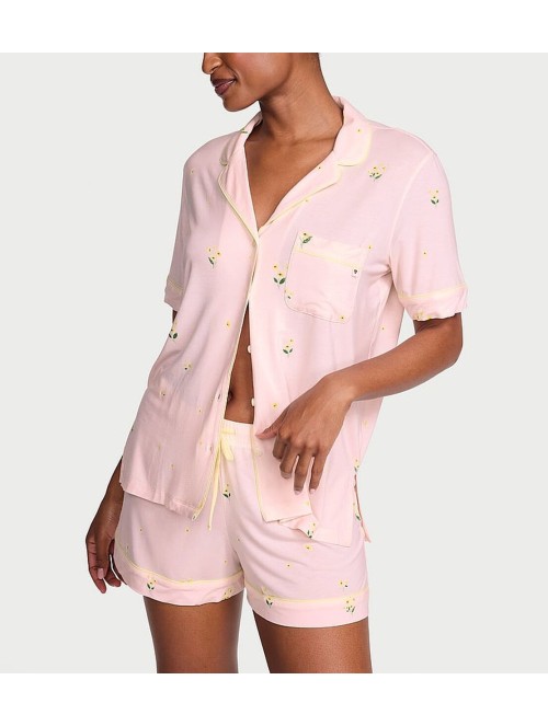 Пижама SoSoft Modal Short Pajama Set Ballet Pink Floral