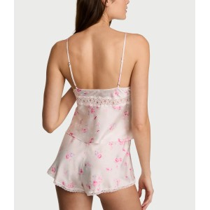 Піжама Jacquard Cami & Short Set Butterflies Pink Floral