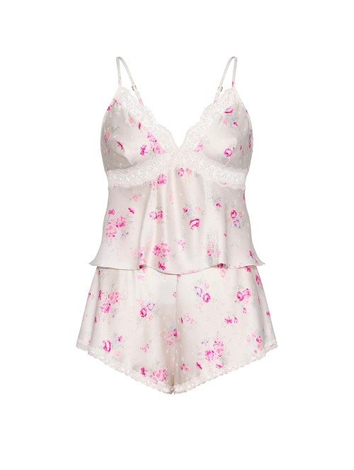 Піжама Jacquard Cami & Short Set Butterflies Pink Floral