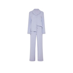 Пижама SoSoft Modal Long Pajama Set Icy Lavender Logos