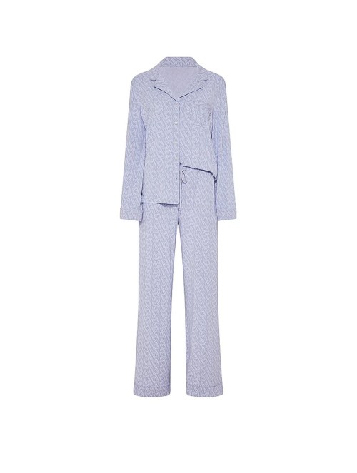 Пижама SoSoft Modal Long Pajama Set Icy Lavender Logos