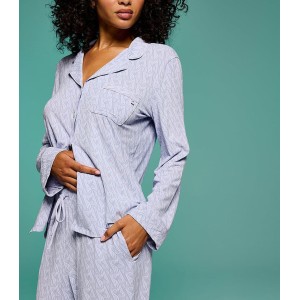 Пижама SoSoft Modal Long Pajama Set Icy Lavender Logos