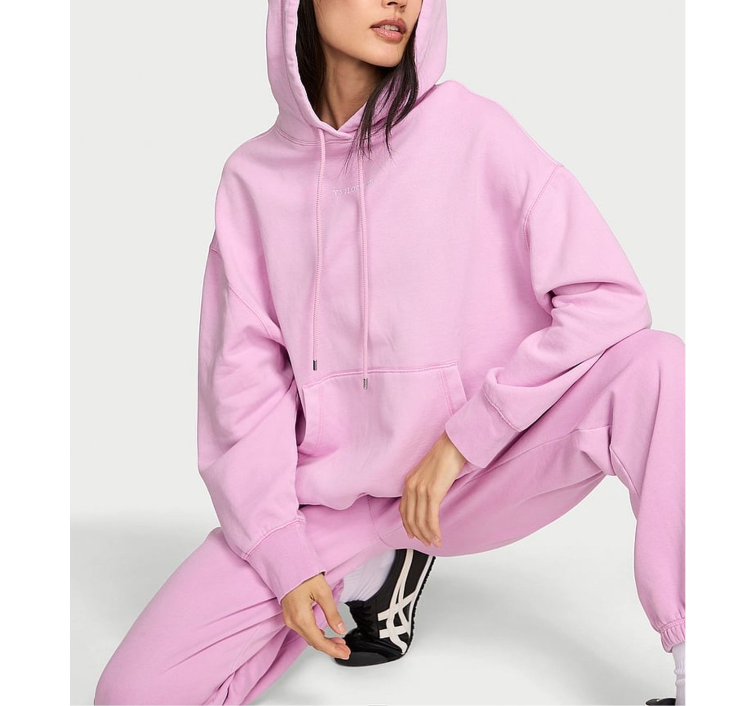 Спортивный костюм Iconic Fleece Relaxed Hoodie Jogger Washed Bikini Purple