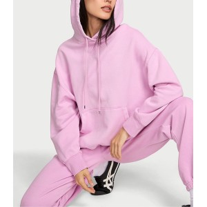 Спортивный костюм Iconic Fleece Relaxed Hoodie Jogger Washed Bikini Purple