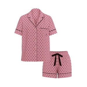 Піжама Cotton Flannel Short Pajama Set Aspirin Dot Yd