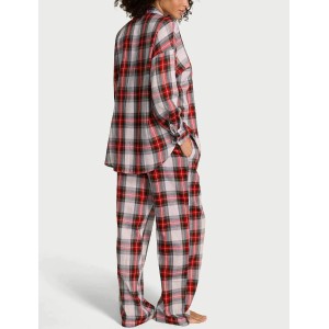 Пижама Modal-Cotton Long Pajama Set Plaid