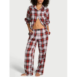 Пижама Modal-Cotton Long Pajama Set Plaid