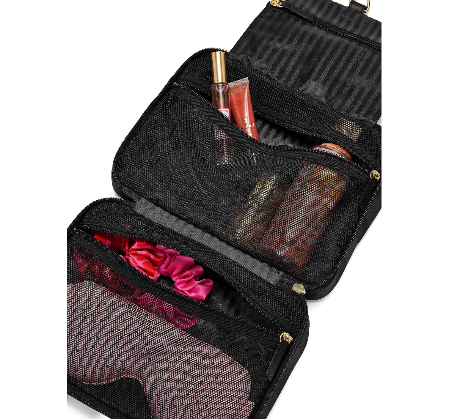 Косметичка Travel Hanging Toiletry Bag Black Jacquard