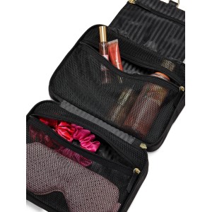 Косметичка Travel Hanging Toiletry Bag Black Jacquard