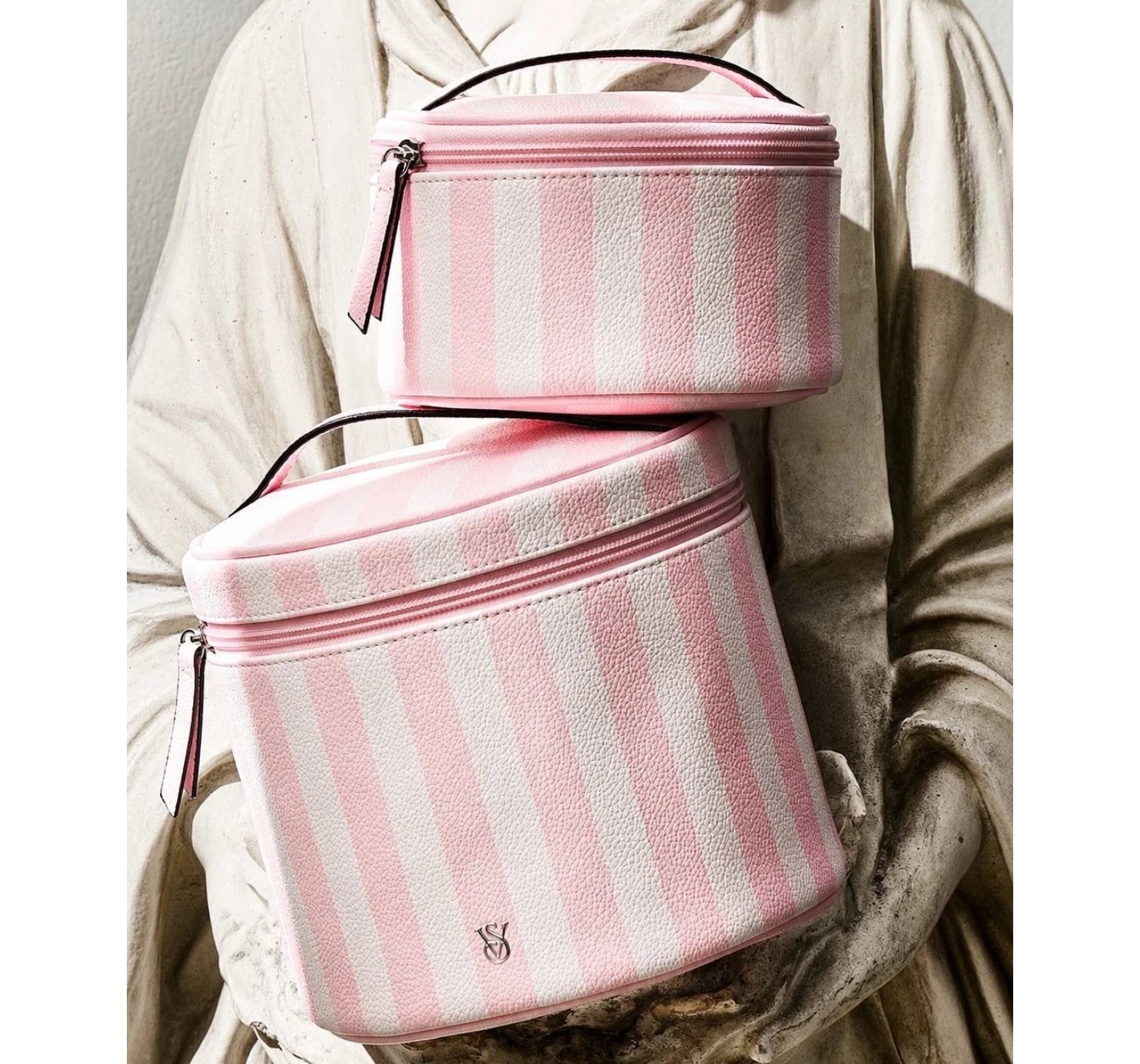 Косметичка 2-Piece Makeup Bag Heritage Stripe