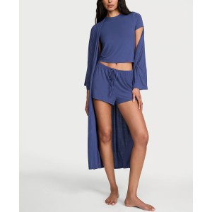 Пижама SoSoft Modal 3-Piece Shory Set Ink Blue