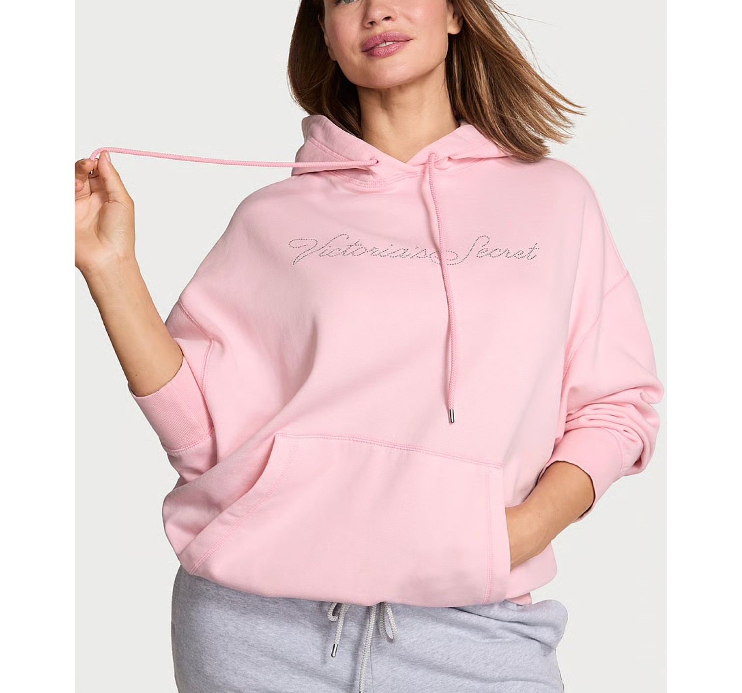 Спортивный костюм Iconic Fleece Relaxed Hoodie Jogger Pretty Blossom