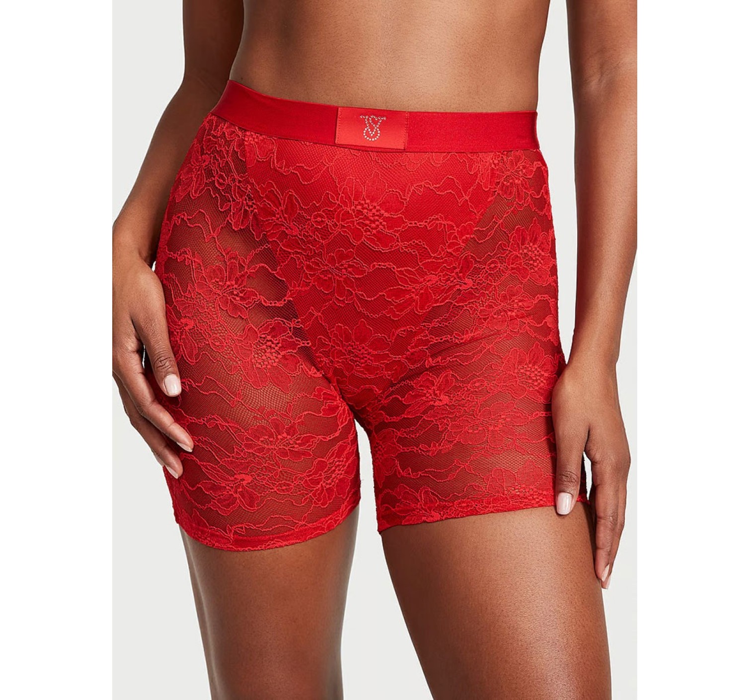 Трусики Monogram Shine Patch Lace Boxer Brief