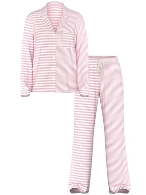 Піжама SoSoft Modal Long Pajama Set Yd Stripe