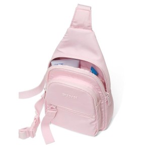 Сумка-бананка Nylon Sling Backpack Pink Tulip