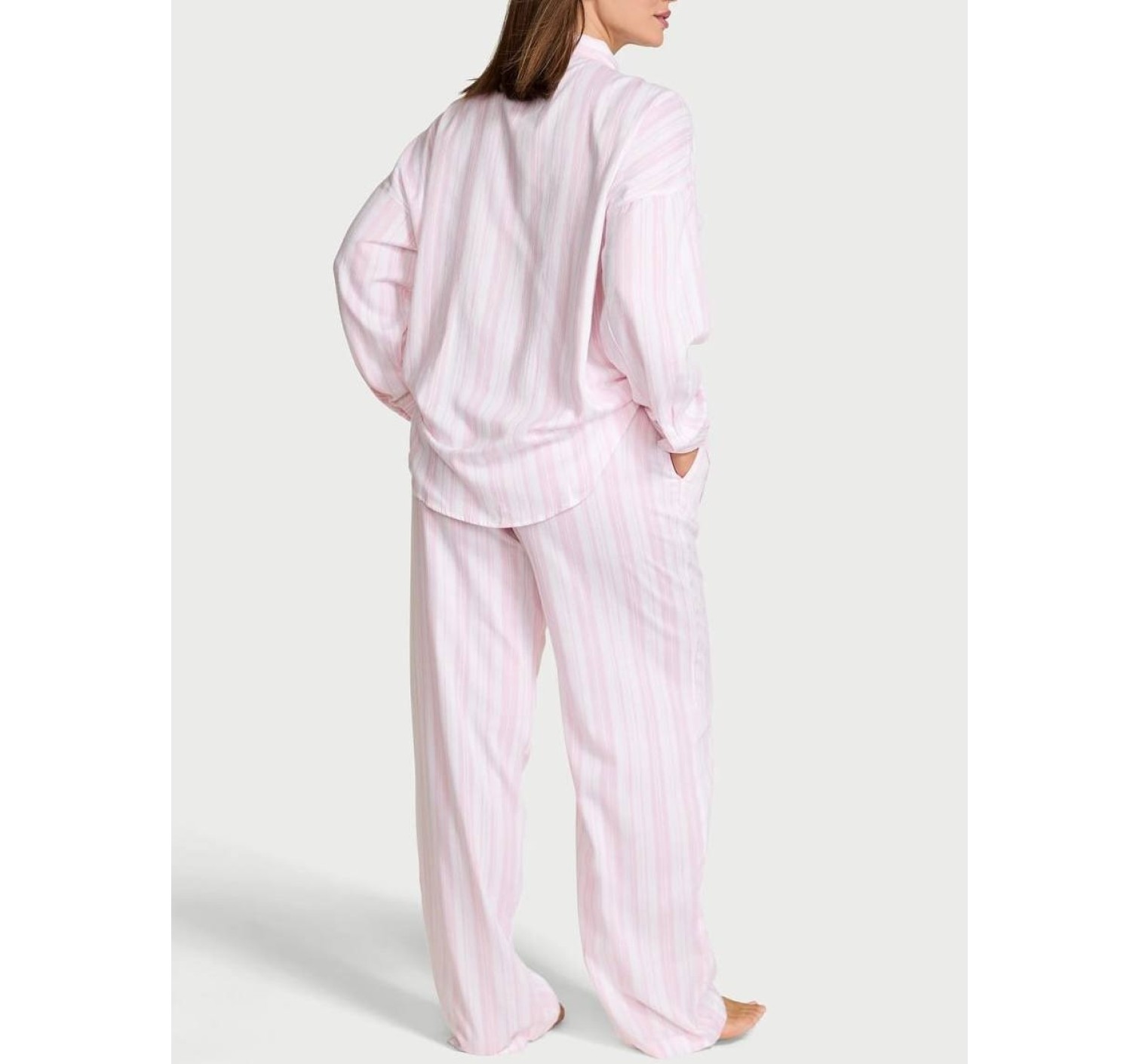 Пижама Modal-Cotton Long Pajama Set Pretty Blossom Stripes