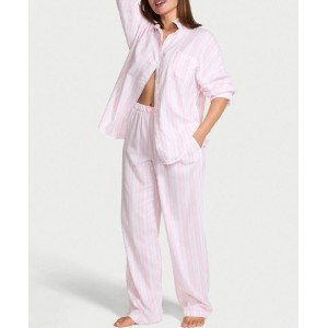 Пижама Modal-Cotton Long Pajama Set Pretty Blossom Stripes
