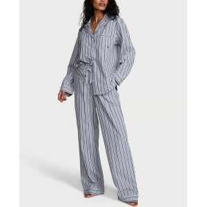 Пижама Cotton Heritage Cotton Long Pajama Set Blue