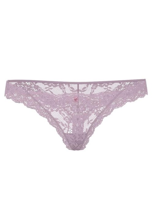 Трусики Lace Thong Panty Deep Hyacinth