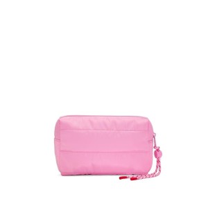 Косметичка Quilted Puﬀer Makeup Bag PINK