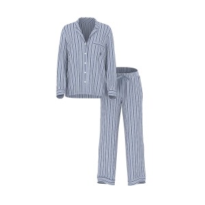 Пижама Cotton Heritage Cotton Long Pajama Set Blue