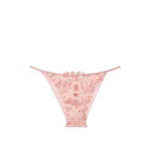 Трусики Floral Embroidered Brazilian panty