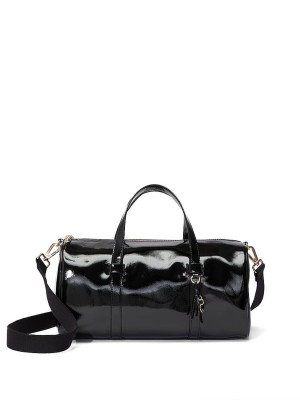 Сумка Black Patent Large Duffle Bag
