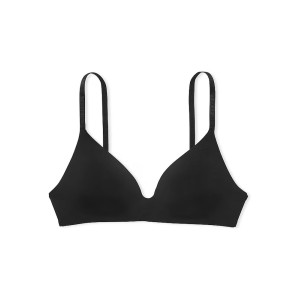 Бюстгальтер Strap Lightly Lined Non Wired Logo Bra Black
