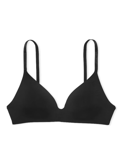 Бюстгальтер Strap Lightly Lined Non Wired Logo Bra Black