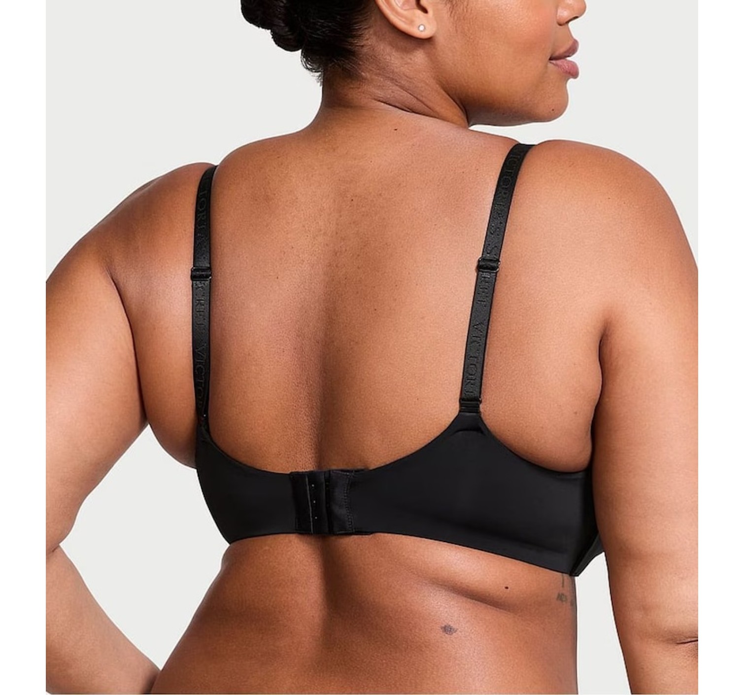 Бюстгальтер Strap Lightly Lined Non Wired Logo Bra Black