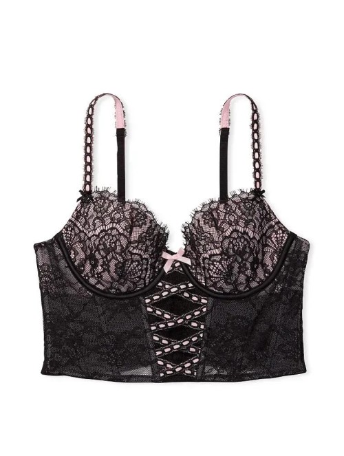  Комплект DREAM ANGELS Lightly-Lined Heritage Ribbon Slot Bra Top Set
