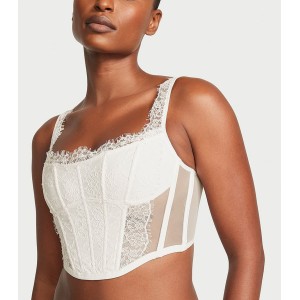 Корсет Lace Corset Top Coconut White