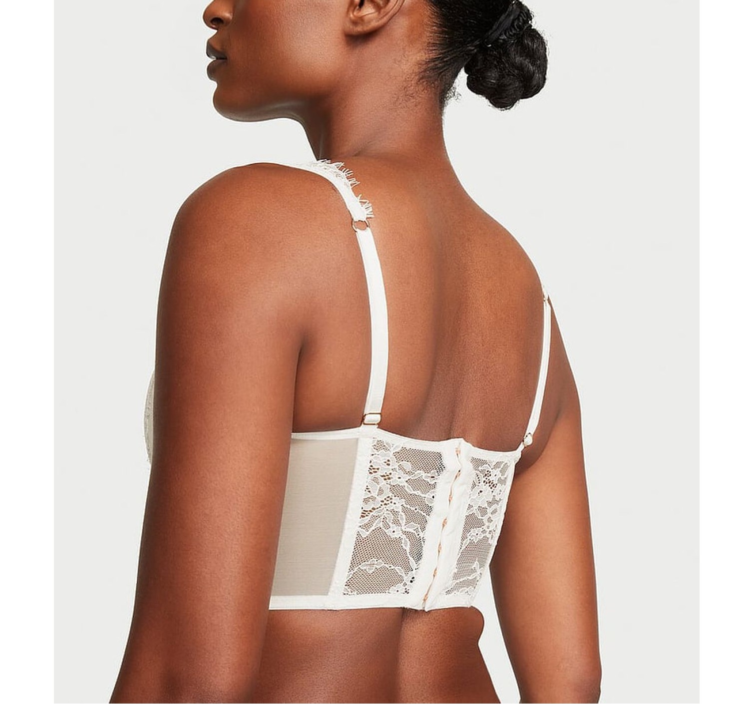 Корсет Lace Corset Top Coconut White