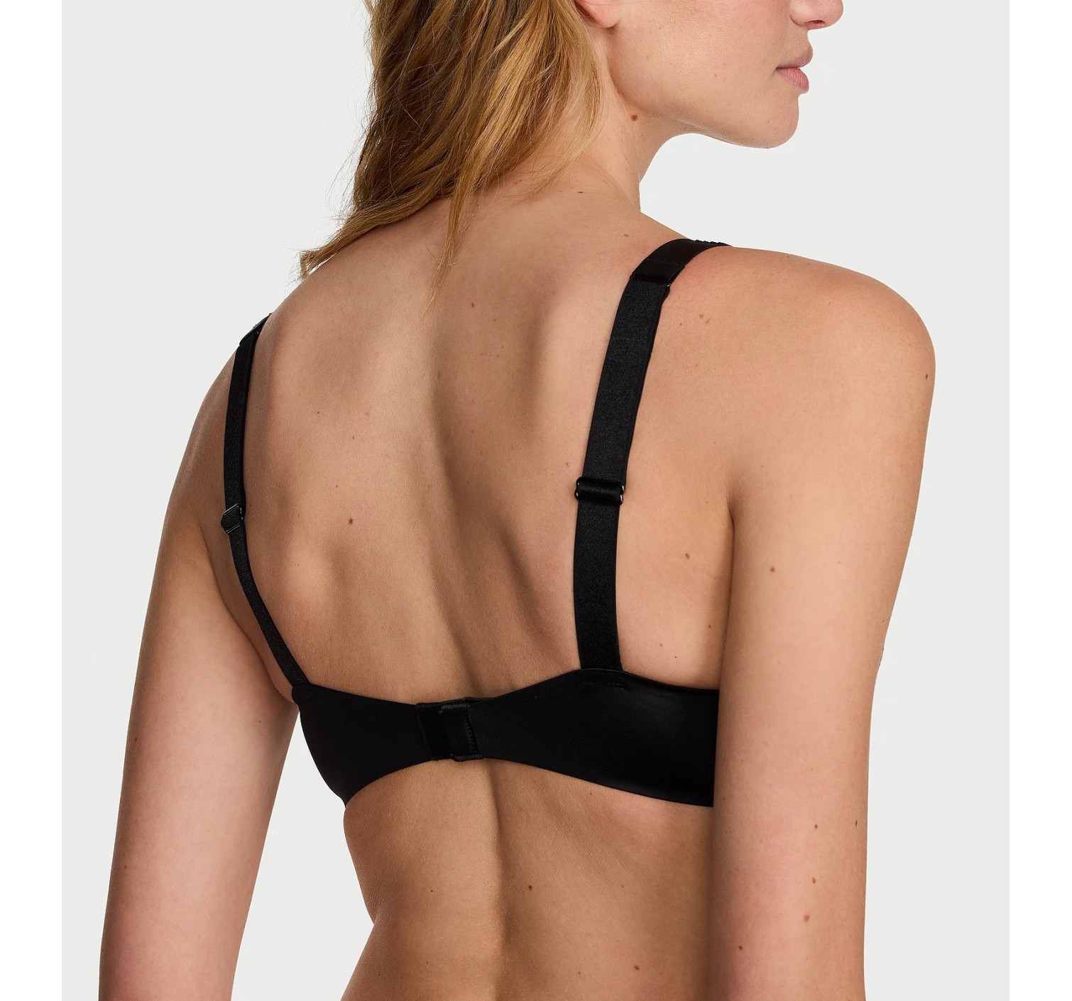 Бюстгалтер Ombré Stripe Shine Strap Push-Up Bra Black