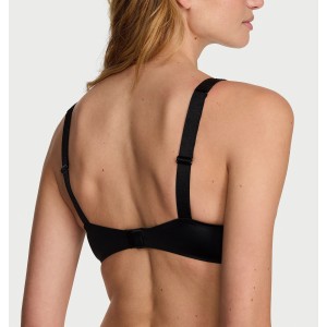 Бюстгалтер Ombré Stripe Shine Strap Push-Up Bra Black