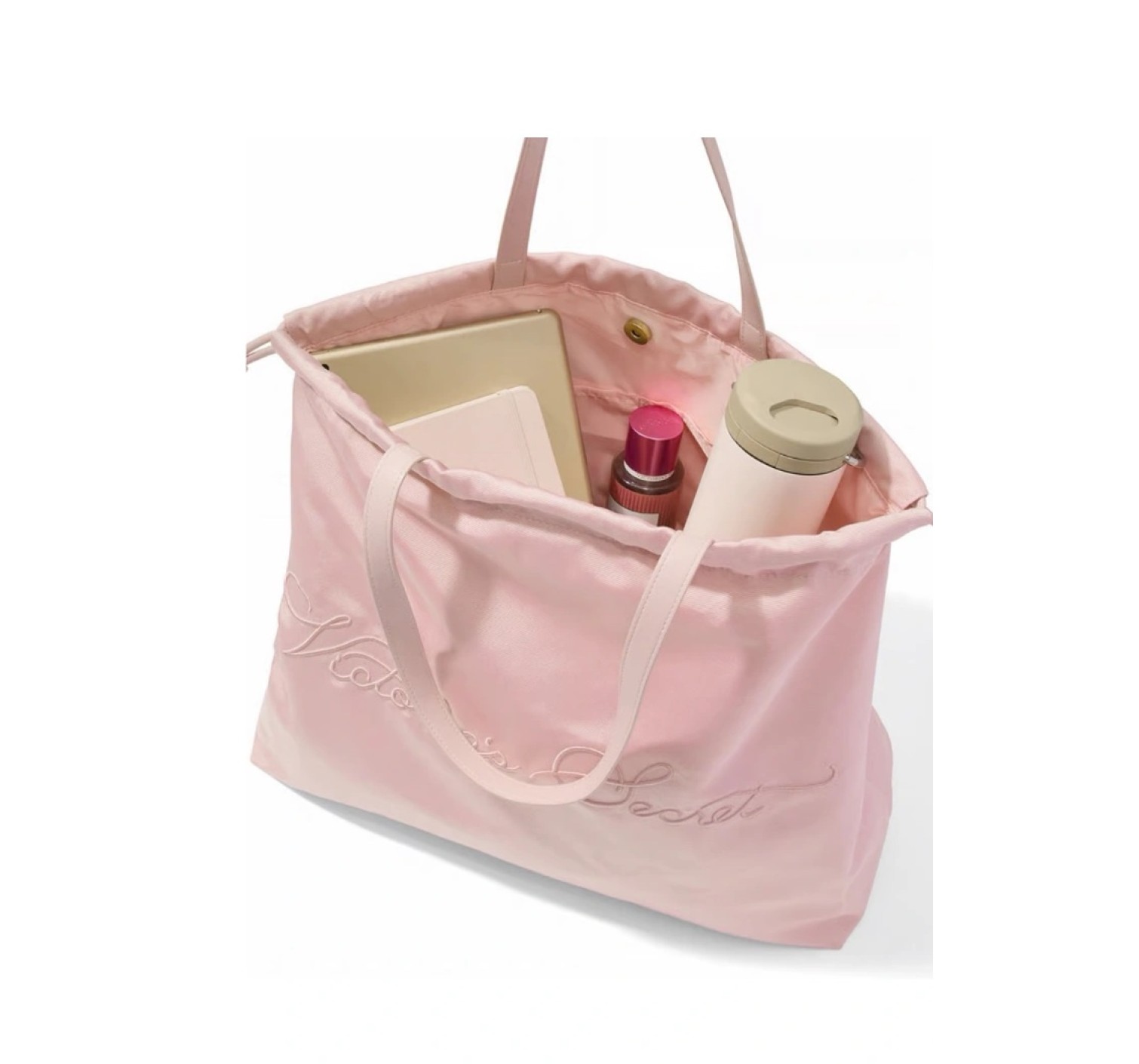 Сумка Pink Satin Tote Bag