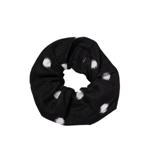 Піжама Flannel Long Tee-Jama & Scrunchie Set Black & White Dots