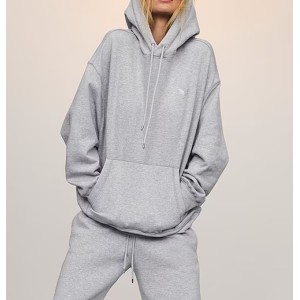 Костюм Medium Heather Fleece Hoodie Wide Leg Fleece Joggers Set Grey 