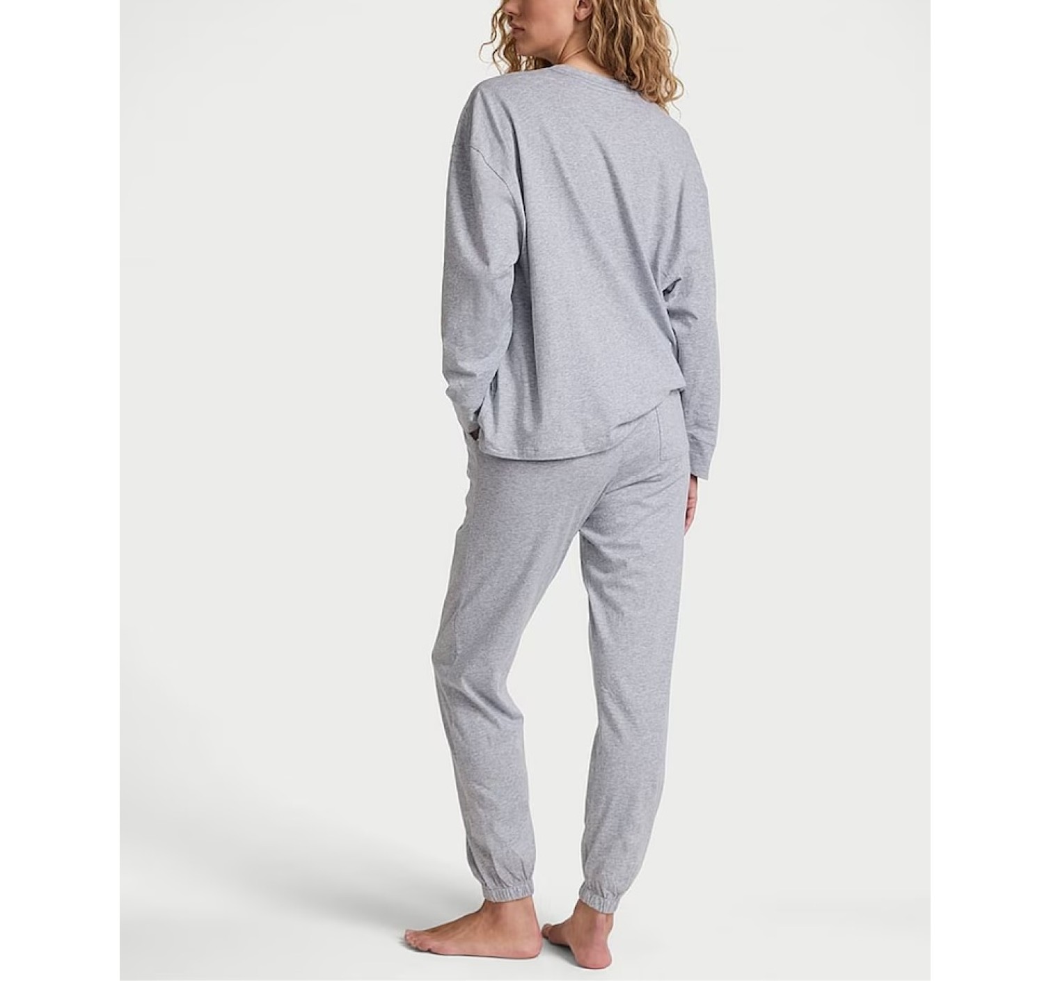 Пижама Medium Heather Grey Trouser Cotton Pyjama Set