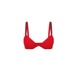 Бюстгальтер Logo Shine Strap Push-Up Bra Lipstick