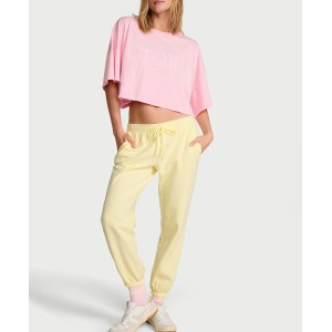 Спортивний костюм Iconic Fleece Crewneck Sweatshirt Relaxed Jogger Sweatpant Lemonade