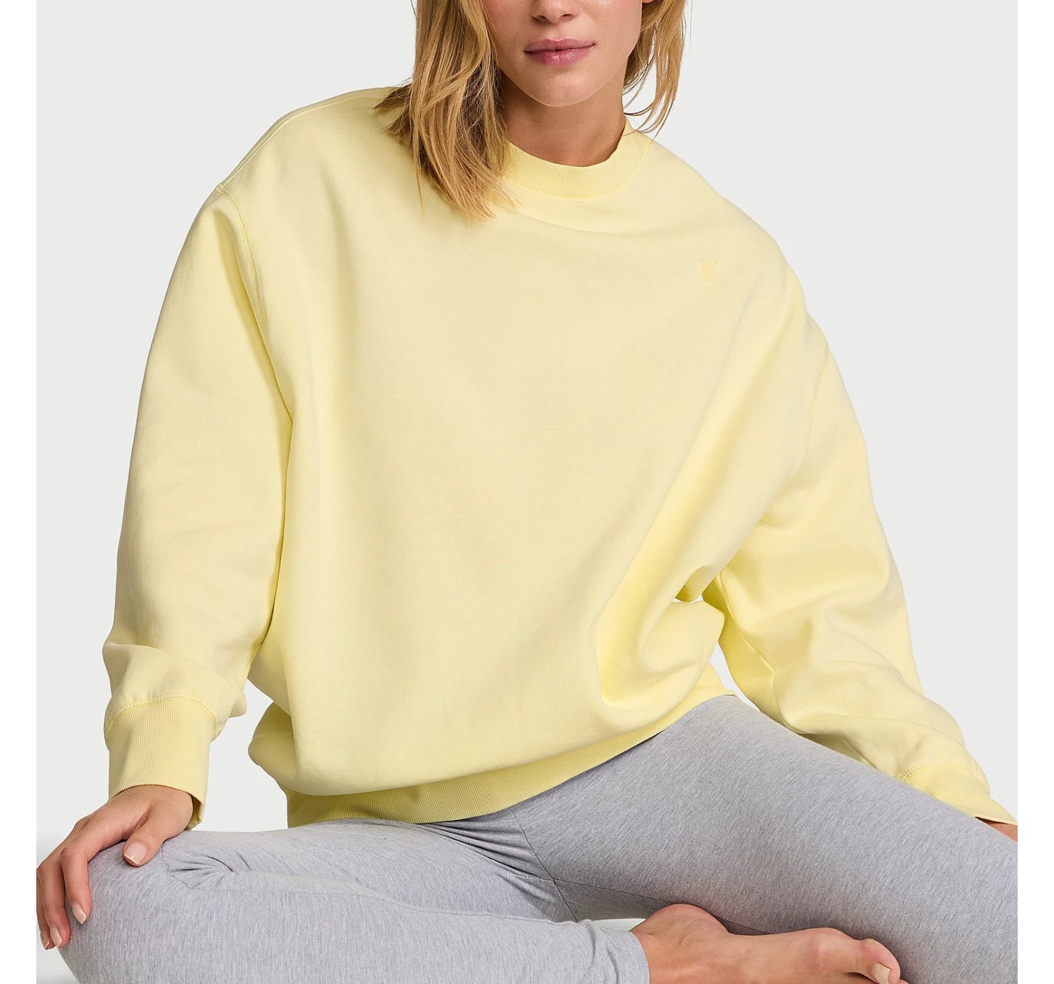 Спортивний костюм Iconic Fleece Crewneck Sweatshirt Relaxed Jogger Sweatpant Lemonade
