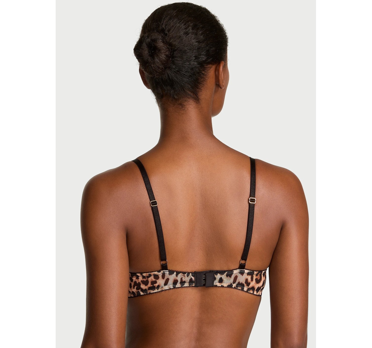 Бюстгальтер Sheer Rose Unlined Low-Cut Demi Leopard