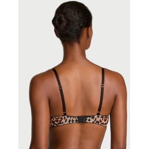 Бюстгальтер Sheer Rose Unlined Low-Cut Demi Leopard