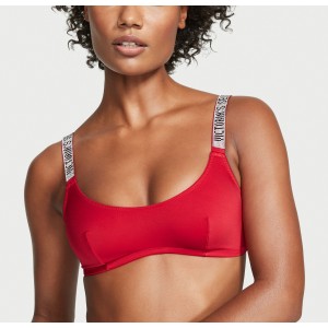 Бюстгальтер Shine Strap Scoop Bralette Lipstick