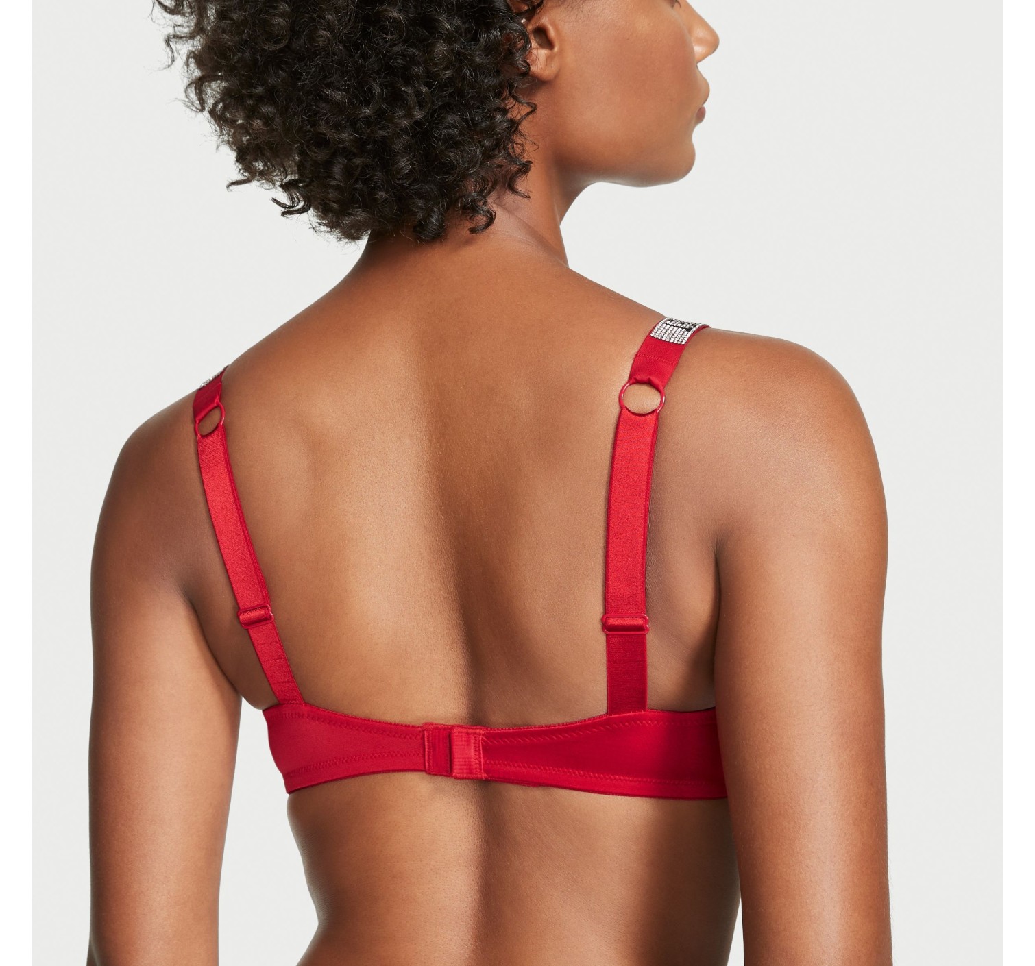Бюстгальтер Shine Strap Scoop Bralette Lipstick