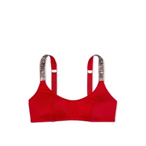 Бюстгальтер Shine Strap Scoop Bralette Lipstick