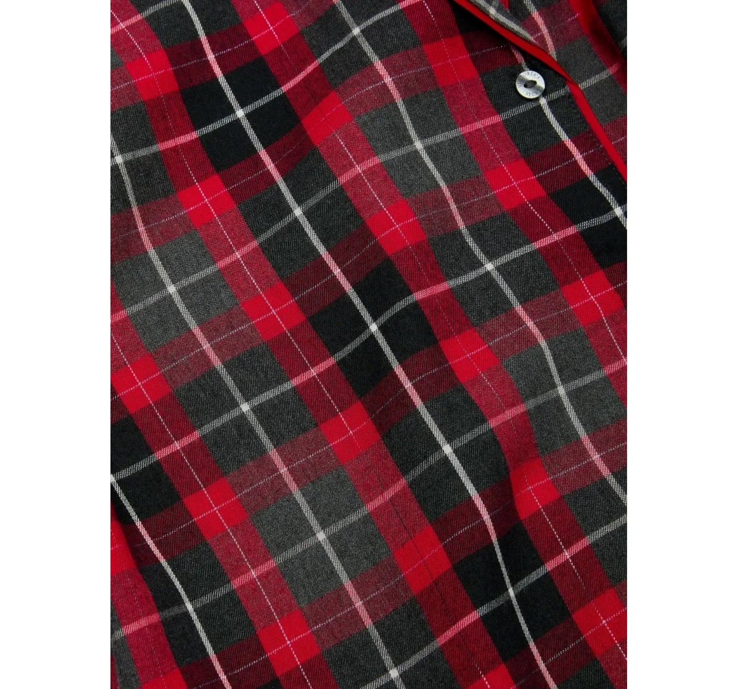 Піжама Flannel Long Pajama Set Lipstick Plaid